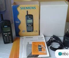 Telefon Siemens C25 oryginalny akcesoria KOMPLET